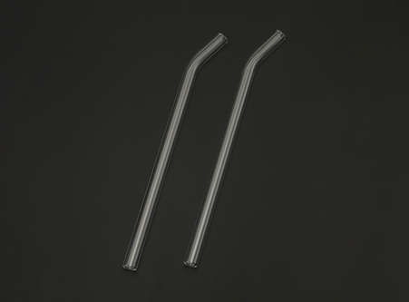 China Individual Transparent Glass Straws Manufacturer