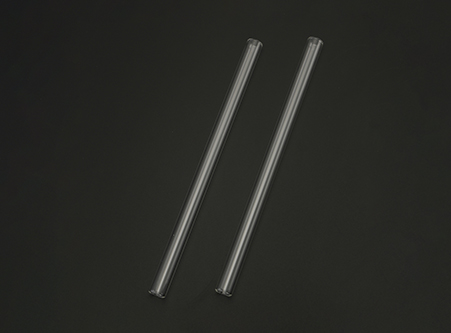 China Individual Transparent Glass Straws Manufacturer