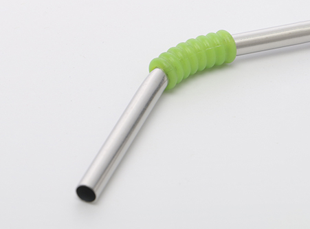 Biodegradable Reusable Bent Stainless Steel  Straws
