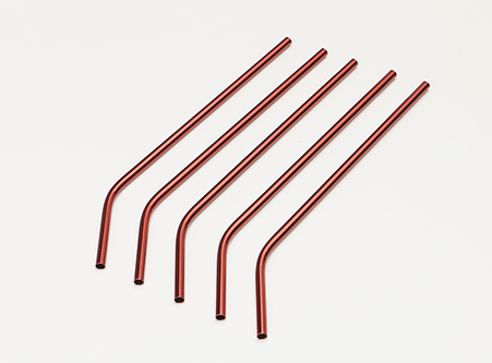 Reusable Straws Stainless Steel Red Supplier China