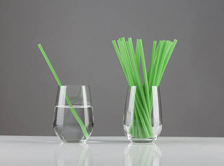High Quality Spinach Edible Straws for Sale
