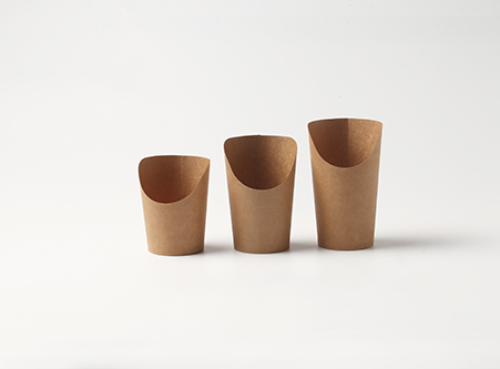 Wholesale Open Wrap Cup with French Fries