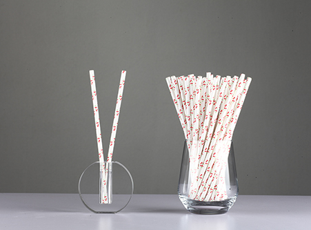 High Quality Cherry Eco Paper Straw Suppliers China