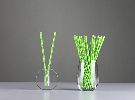 Custom Printed Straws Flower Straws Company