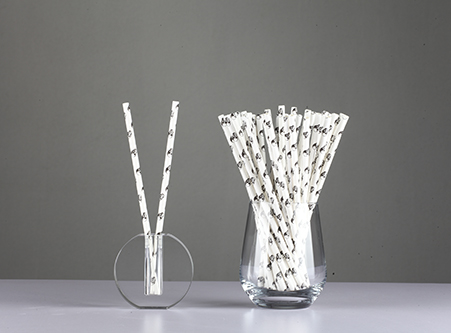 Paper Straws China Skull Printed Factory