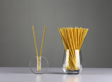 Recycable Straws Gold Paper Straws Supply