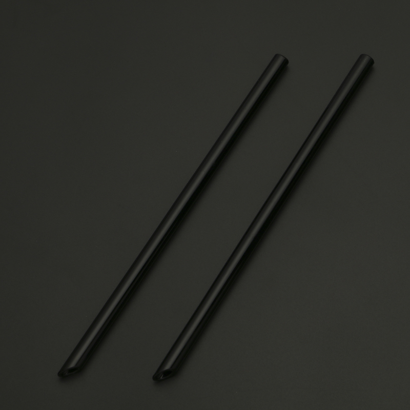 Export Biodegradable Black Glass Drinking Straws