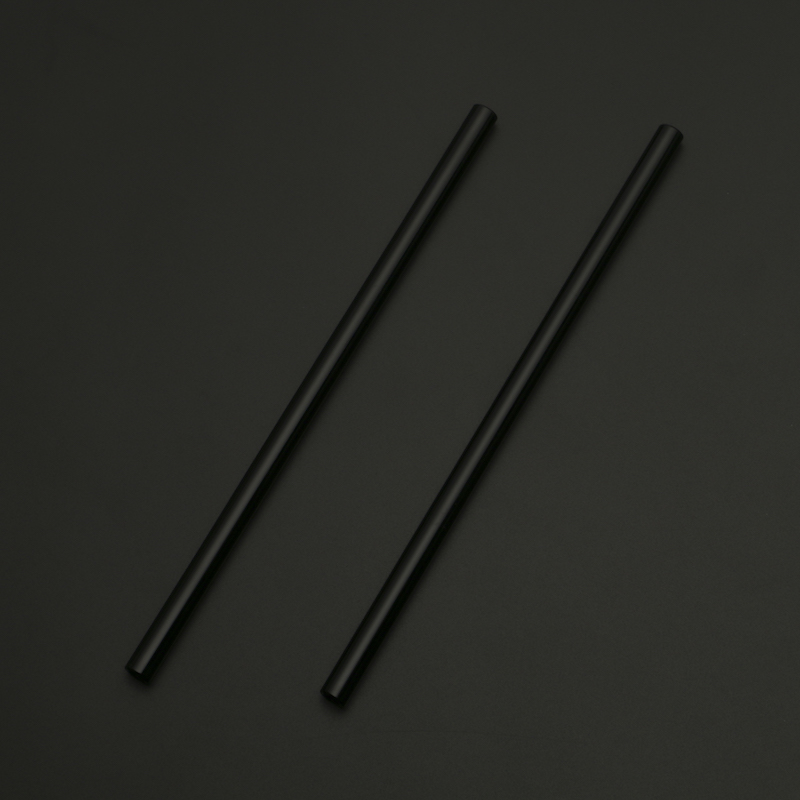 Export Biodegradable Black Glass Drinking Straws