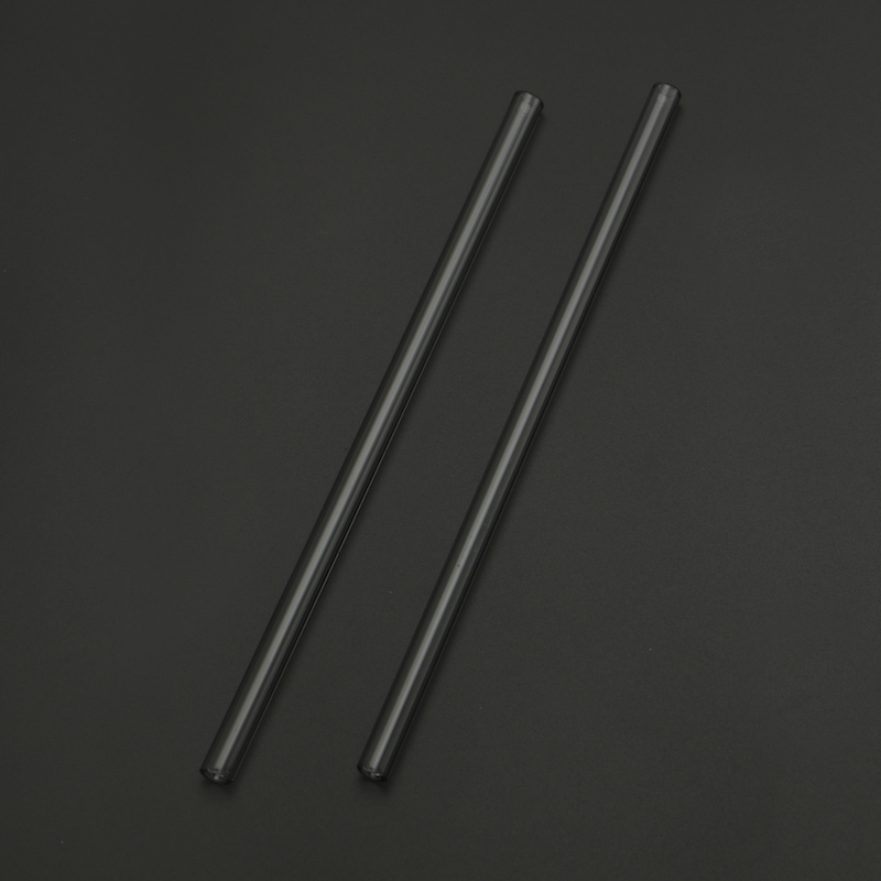 Eco Biodegradable Grey Glass Straws Reusable