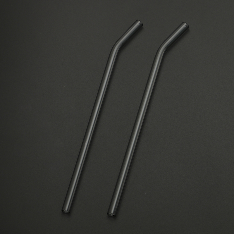 Eco Biodegradable Grey Glass Straws Reusable