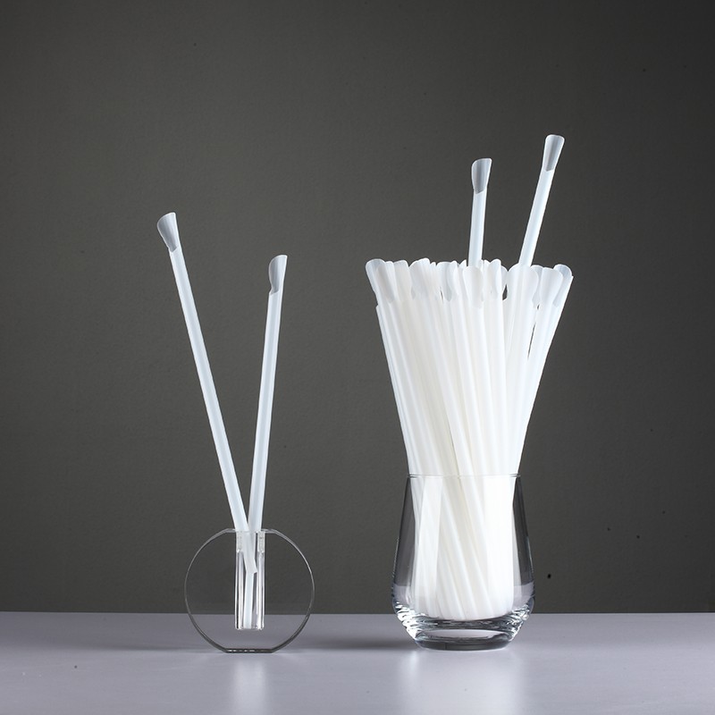 Colorful Drinking Straws White Spoon Straw Manufacturer China