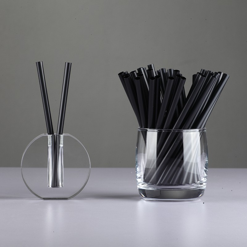 Wholesale Straws Black PLA Straws Manufacturer China