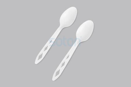 Biodegradable Disposable Cornstarch Cpla  Cutlery Set(Knife,Fork,Spoon)