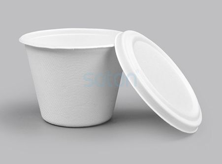 Disposable Sugarcane Bagasse Cup for Drinking Coffee