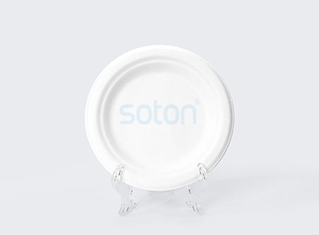 Sale Round Sugarcane Bagasse Plates Biodegradable China