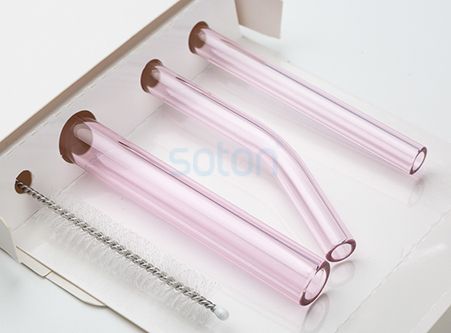 Export Individual Glass Straws Set