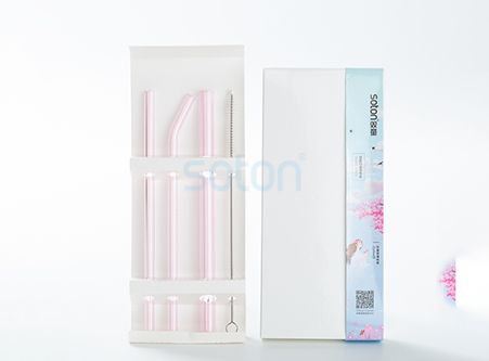 Export Individual Glass Straws Set