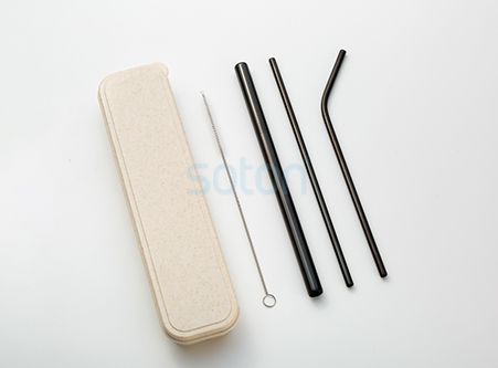 Manufacture Cheap Stainless Steel Straws Set Export