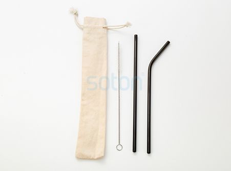 Eco Reusable Straws Set Custom