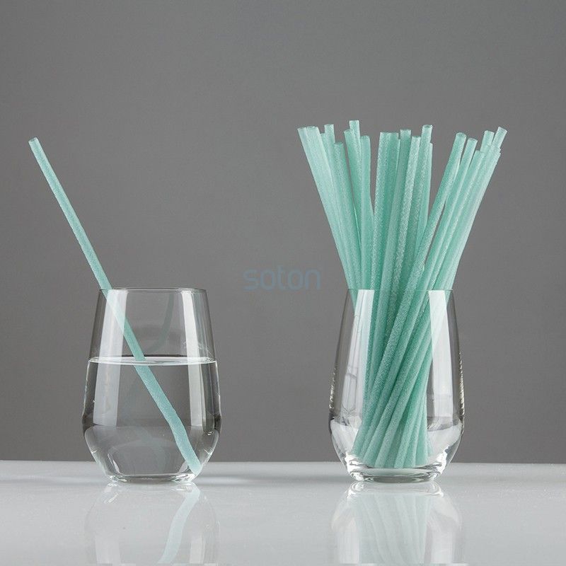 Edible Disposable Compostable Starch Straws