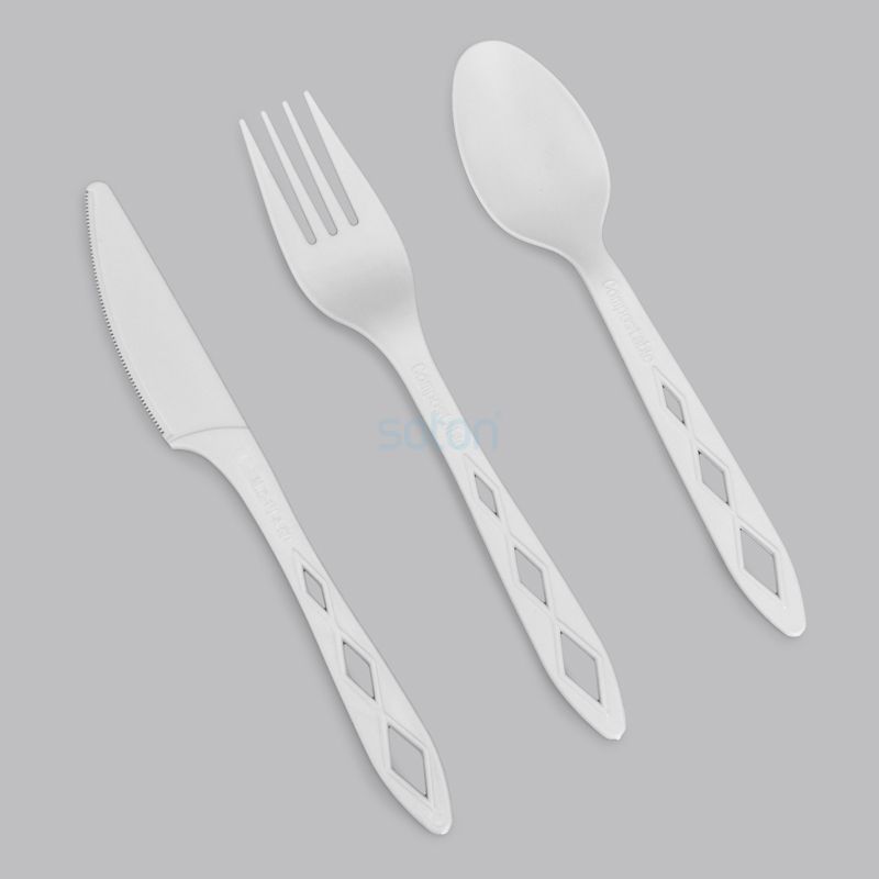 Wholesale Disposable Meal Fork and Spoon Knife China