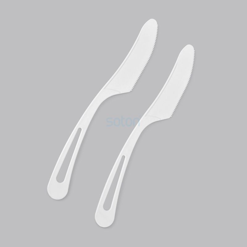 Eco Friendly Disposable PLA Tableware Knife Fork and Spoon