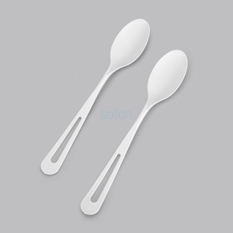 Eco Friendly Disposable PLA Tableware Knife Fork and Spoon