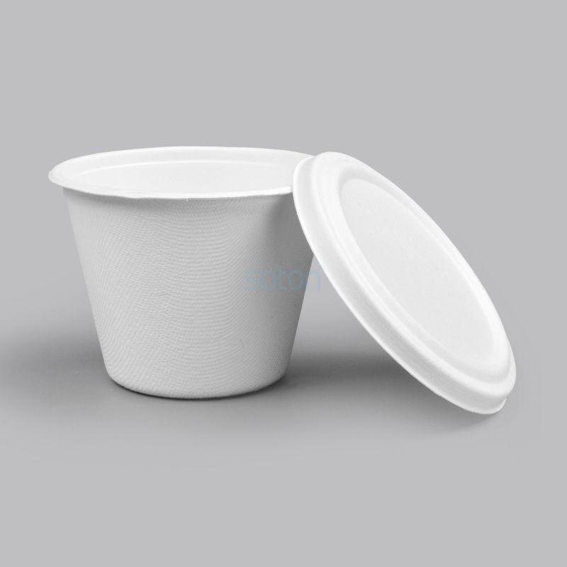 Disposable Sugarcane Bagasse Cup for Drinking Coffee