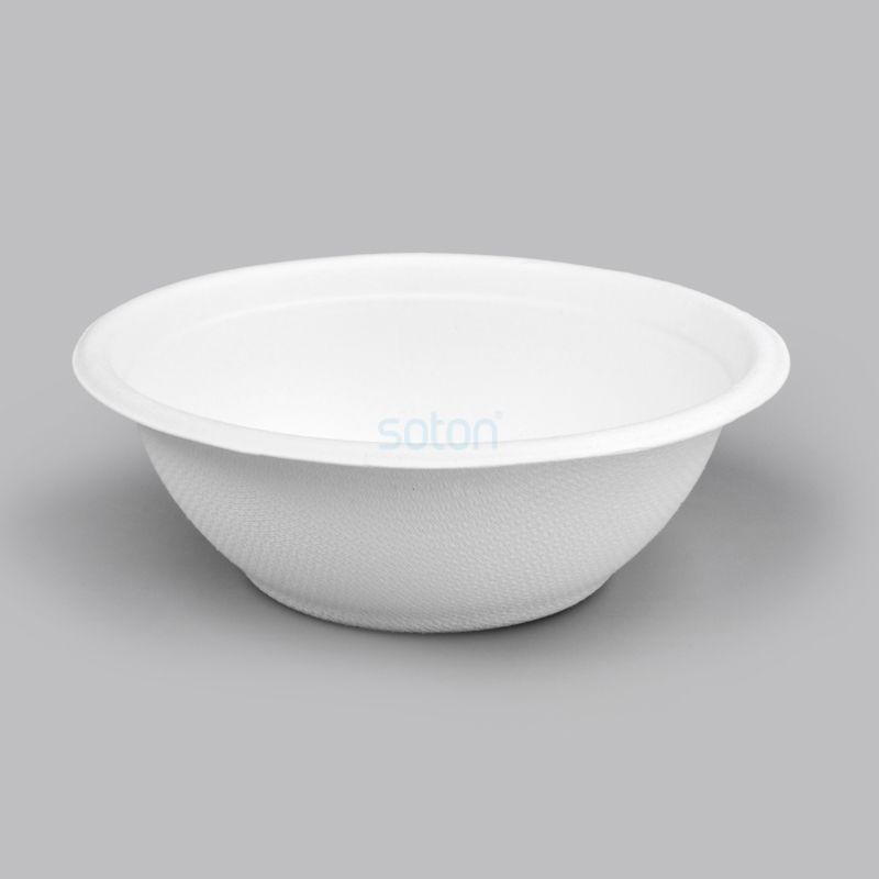 Biodegradable Sugarcane Bagasse Salad Bowl Manufacture