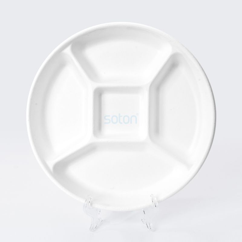 Wholesale Biodegradable Sugarcane Dish for Home