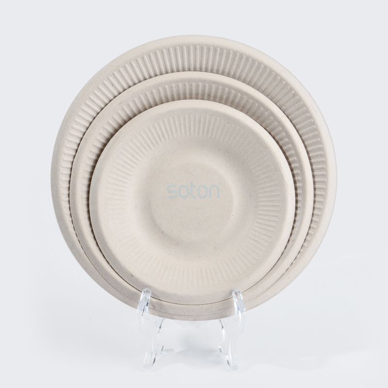 ODM Biodegradable Wheat Straw Plates