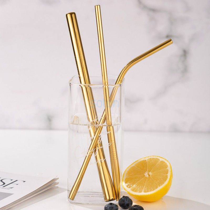 Metal Stainless Steel Straws Set Supplier China