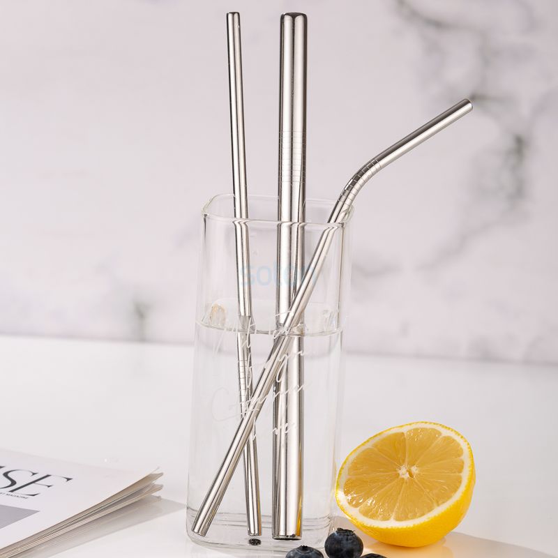 Metal Stainless Steel Straws Set Supplier China