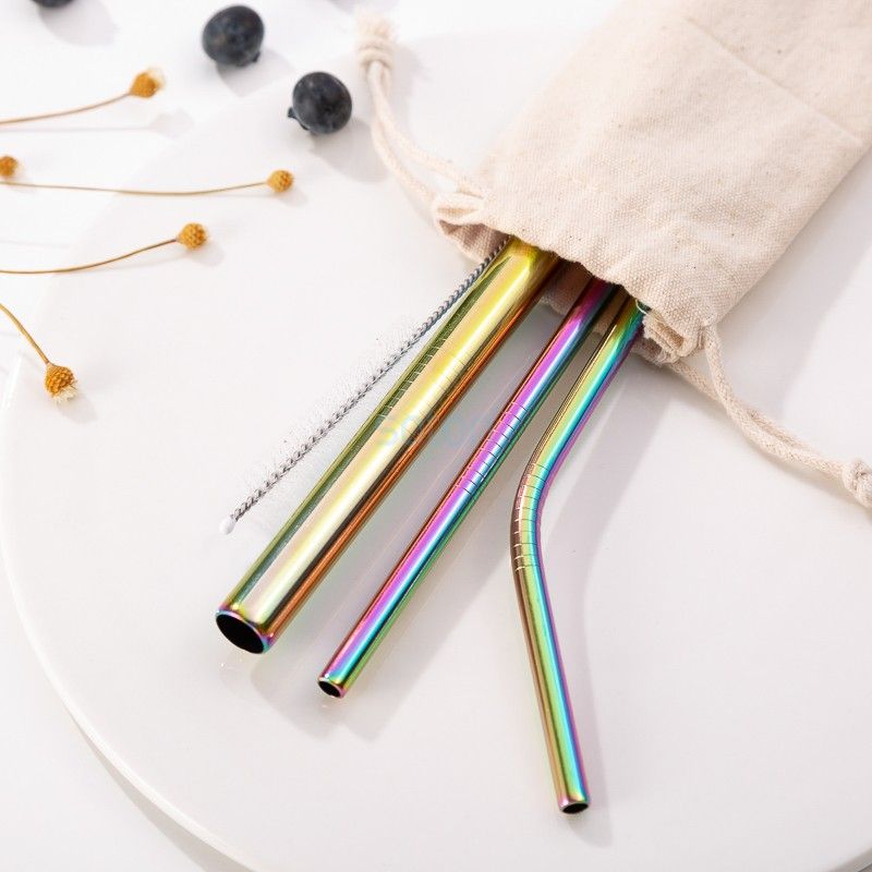 Stainless Steel Straws Set Manufacturer China