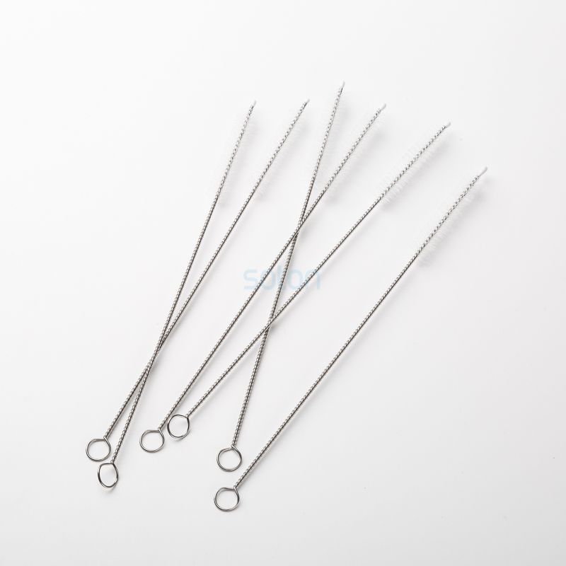 Reusable Clear Drinking Straws Brush Supplier China